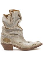 Maison Margiela bottes Tabi 55 mm d'inspiration western - Tons neutres