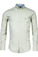 Giordano Regular Fit Overhemd Korte mouw groen