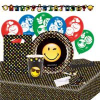 Amscan Partypakket Smiley Emoticons Junior 66 Stuks