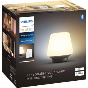 Philips Lighting Hue LED-tafellamp 871951434141800 Energielabel: F (A - G) Hue White Amb. Wellness Tischleuchte schwarz 806lm inkl. Dimmschalter E27 8 W