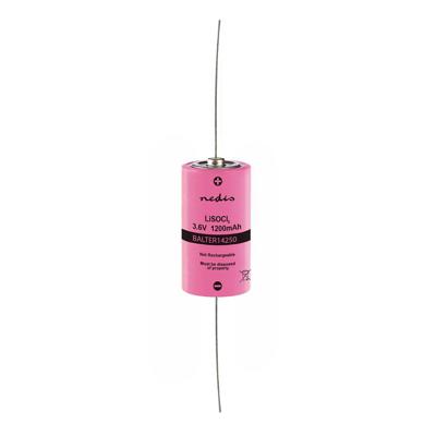 Nedis Lithiumthionylchloride-Batterij ER14250 - BALTER14250A - Roze