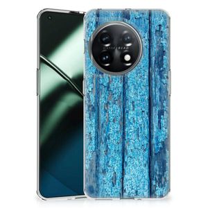 OnePlus 11 Bumper Hoesje Wood Blue