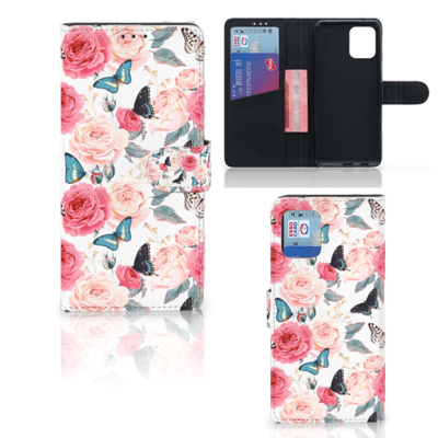 OPPO Find X3 Pro Hoesje Butterfly Roses