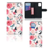 OPPO Find X3 Pro Hoesje Butterfly Roses