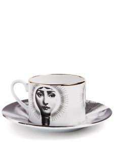 Fornasetti tasse à thé Lampadina en porcelaine - Blanc