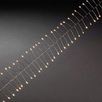 Konstsmide Kerstverlichting Indoor LED Naakte Draad Pin Draad Cluster Lichten/Firecracker Stijl/Indoor (IP20)/200 Amber Witte Diodes/4.5V Indoor Transformator/Zilveren Draad String Lichten