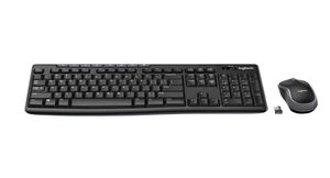 Logitech MK270 toetsenbord RF Draadloos AZERTY Frans Zwart