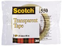 Scotch transparante tape 550 ft 15 mm x 66 m - thumbnail