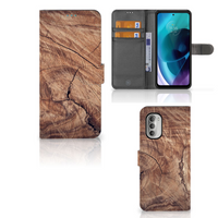 Motorola Moto G51 5G Book Style Case Tree Trunk - thumbnail