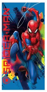 Spiderman strandlaken splash 70 x 137 cm