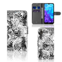 Telefoonhoesje met Naam Huawei Y5 (2019) Skulls Angel