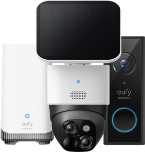 Eufycam Solocam S340 + Eufy Video Doorbell E340 + Homebase 3