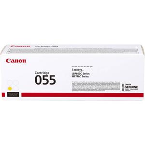 Canon Toner 055 Origineel Geel 2100 bladzijden 3013C002