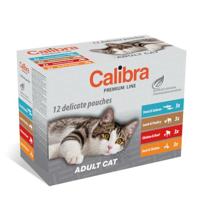 CALIBRA Cat Adult Pouch Multipack Box 12 x 100 g