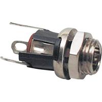 BKL Electronic 072336 laagspanningsaansluiting, vrouwelijk, verticaal, 5,5 mm, 2,5 mm, 1 stuk