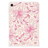 Apple iPad mini 6 (2021) Siliconen Hoesje Pink Flowers - thumbnail