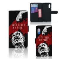 Samsung Xcover Pro Portemonnee Hoesje Zombie Blood