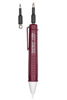 Testboy 115 bit contactloze spanningstester vanaf 12 V AC met geïntegreerde bithouder (hoogwaardige voltdetector met LED display, incl. schroevendraaierfunctie), rood