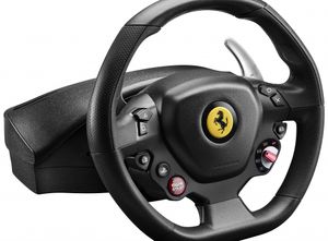 Thrustmaster T80 Ferrari 488 GTB Edition Zwart Stuurwiel + pedalen Digitaal PC, PlayStation 4, PlayStation 5