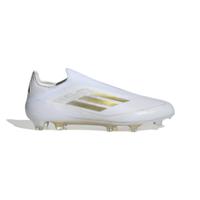 adidas F50 Elite Veterloze Gras Voetbalschoenen (FG) Wit Goud - thumbnail