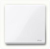 Schneider Electric Merten 432025 Wipschakelaar voor schakelaar, waterdicht, actief wit glanzend, systeem M, IP44