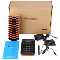 Retekess Gasten Oproepsysteem - Reciever met 10 Ontvangers - Ip67 Waterdicht - Td156