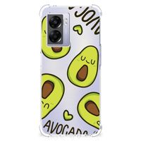 OPPO A77 5G | A57 5G Stevig Bumper Hoesje Avocado Singing