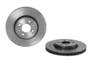 Remschijf COATED DISC LINE BREMBO, Remschijftype: Binnen geventileerd, u.a. für Renault, Dacia