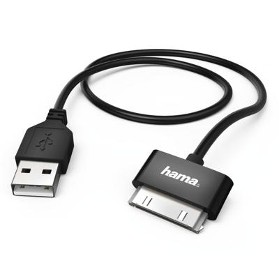 Hama USB 2.0 Aansluitkabel [1x USB-A 2.0 stekker - 1x Samsung stekker] 1.20 m Zwart