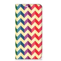 Samsung Galaxy A23 Hoesje met Magneet Zigzag Multi Color