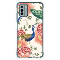 Case Anti-shock voor Nokia G22 Pink Peacock