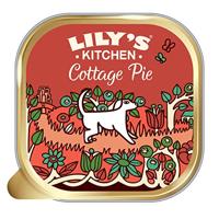 Lily's Kitchen Natuurlijke Volwassen Natte Hondenvoer Tray Cottage Pie Graanvrij Recept 10 x 150g