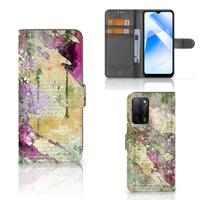 Hoesje OPPO A16/A16s/A54s Letter Painting - thumbnail