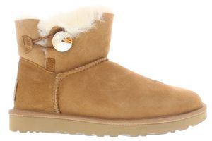 Ugg Mini bailey button bling 10165 CTGL chestnut go Cognac maat 36