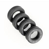 Veroma 1:16 Dieplader Banden Massief rubber 14 mm 4 stuk(s) - thumbnail