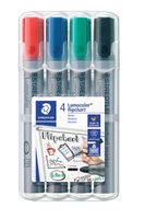 Viltstift Staedtler 356 voor flipover rond 2mm 4 stuks assor