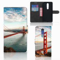 Nokia 3.1 Plus Flip Cover Golden Gate Bridge