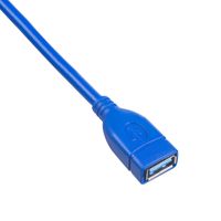 Akyga AK-USB-28 USB-kabel USB 3.2 Gen 1 (3.1 Gen 1) 1 m USB A Blauw - thumbnail