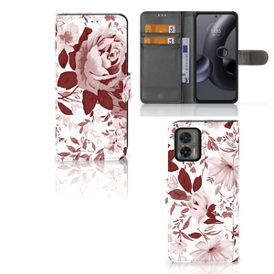 Hoesje Motorola Edge 30 Neo Watercolor Flowers