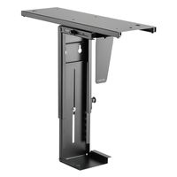 LogiLink EO0004 EO0004 PC-houder Onder tafel Zwart Belastbaar tot: 10 kg - thumbnail