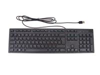 Origineel origineel DELL USB-toetsenbord KB216 ZWART - Mooi en slank - QWERTY - NORDIC-indeling voor DANISH - ZWEDISH - FINNISH - NORWEGIAN-talen, Dell P/N : NRR4C