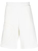 Diesel short P-Crow Megoval en coton - Blanc