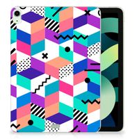 iPad Air (2020/2022) 10.9 inch Back Cover Blokken Kleurrijk