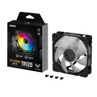 Asus ASUS Lüfter TUF GAMING TR120 FAN ARGB BL PC-ventilator Zwart (b x h x d) 120 x 120 x 28 mm Incl. LED-verlichting