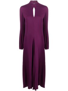 Forte Forte robe en crêpe à coupe mi-longue - Violet