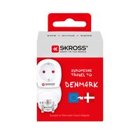 Skross 1.500232-E netstekker adapter Type C (Europlug) Type K (DK) - thumbnail