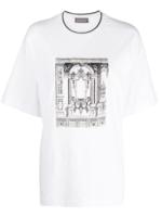 Lorena Antoniazzi T-shirt met print - Wit