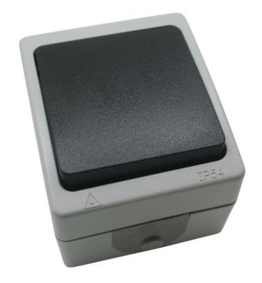 Spatwaterdichte enkelpolige opbouw Schakelaar spatwaterdicht Spatwaterdichte enkelpolige opbouw Schakelaar spatwaterdicht