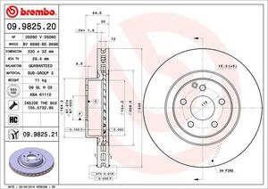 Remschijf BREMBO, Remschijftype: Binnen geventileerd, u.a. für Mercedes-Benz