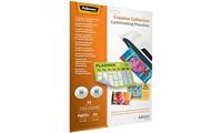 Fellowes lamineerhoezen Admire Creative Collection, 80 Micron (2 x 80 Micron), Mat & Glanzend, diverse formaten, 50 pk